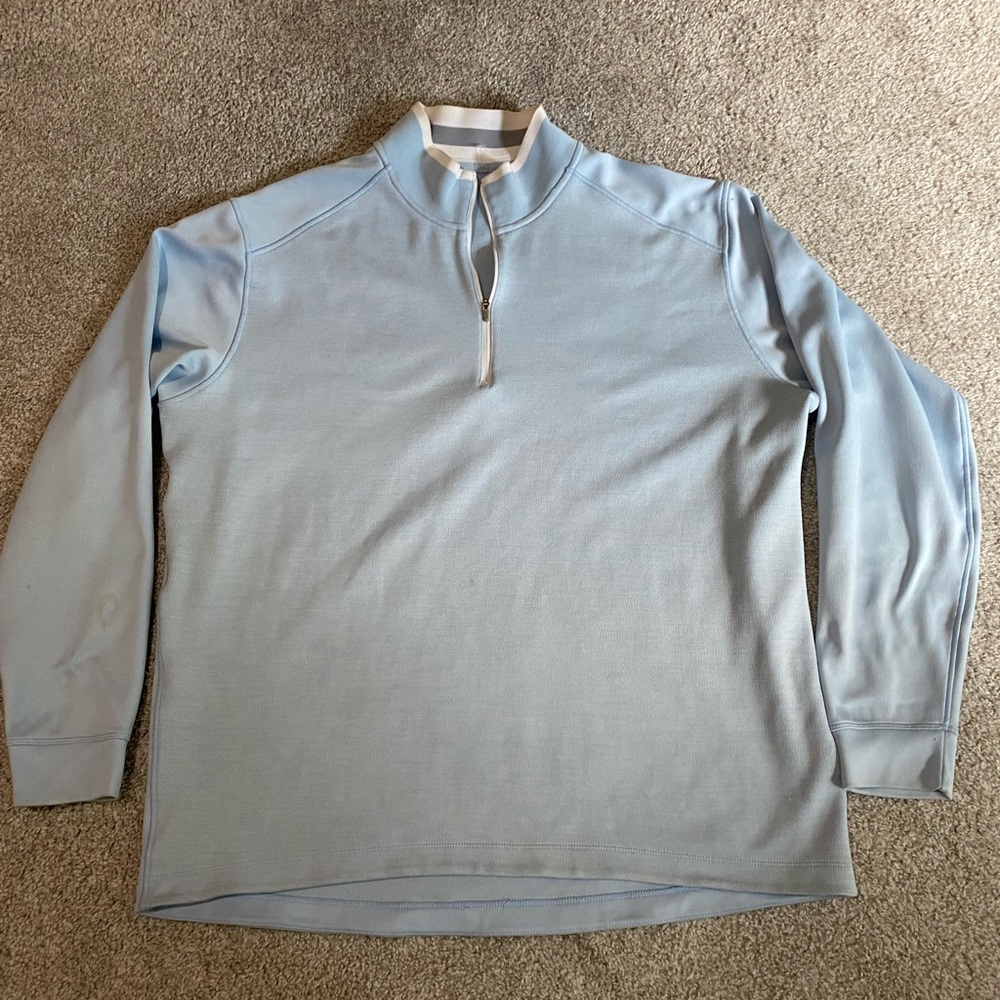 Nike golf jacket light blue